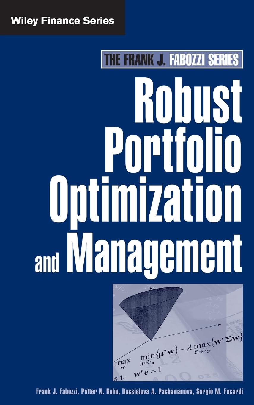 Robust portfolio optimization and management